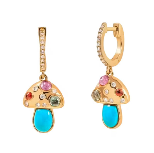 Enchanted Mushroom Hoops